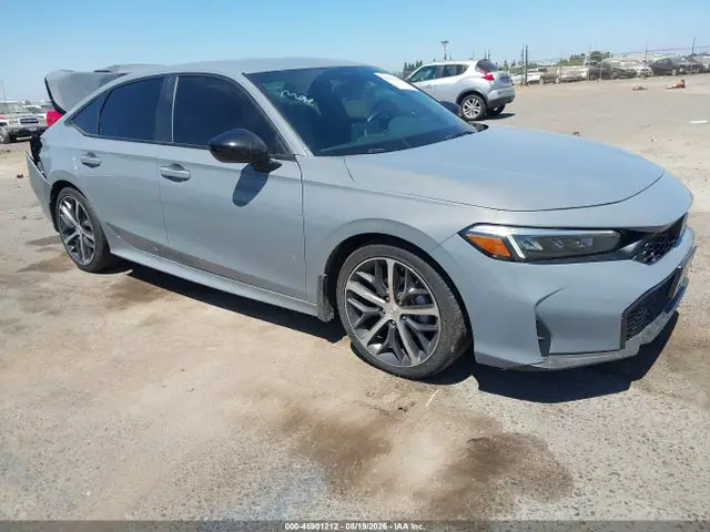 2HGFE2F58SH567440 — 2025 Honda Civic Sport, Задняя часть (Rear), фото до ремонта