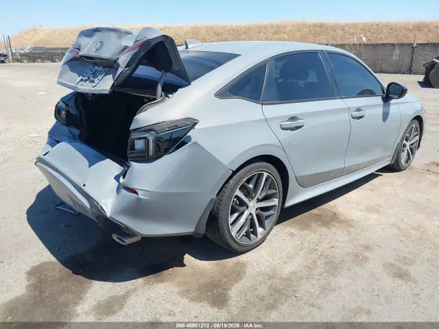 2HGFE2F58SH567440 — 2025 Honda Civic Sport, фото 4 с аукциона IAAI 30.09.2026, Задняя часть