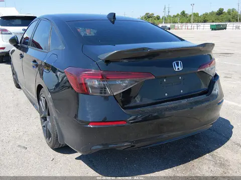 2025 Honda Civic Sport VIN 2HGFE2F5XSH527599 фото 3