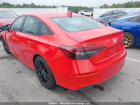2026 Honda Civic Sport VIN 2HGFE2F50TH111496 фото 3