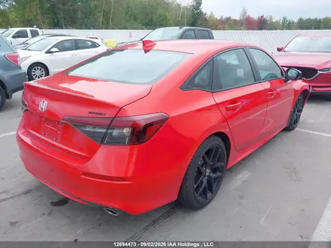 2026 Honda Civic Sport VIN 2HGFE2F50TH111496 фото 4