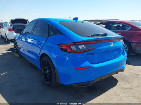 2026 Honda Civic Sport VIN 19XFL2H8XTE010585 фото 3