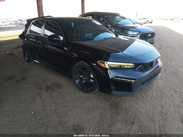 2026 Honda Civic Sport VIN 2HGFE2F54TH555447 фото 1