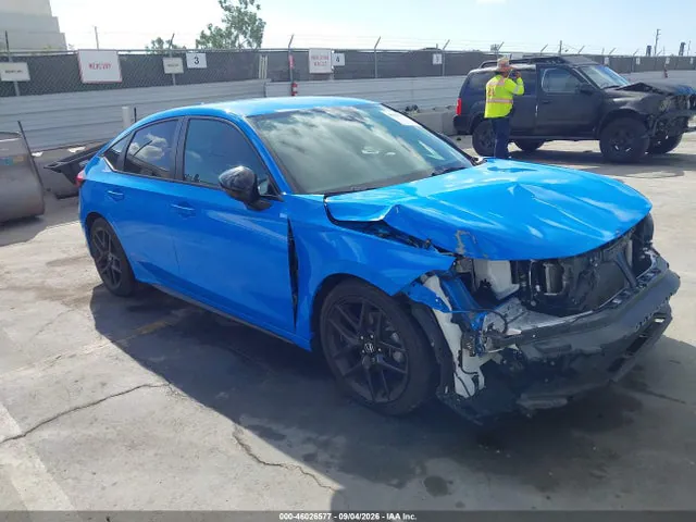 2026 Honda Civic Sport VIN 19XFL2H85TE000322 фото 1