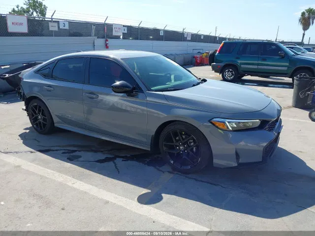 2026 Honda Civic Sport VIN 2HGFE2F55TH538849 фото 1