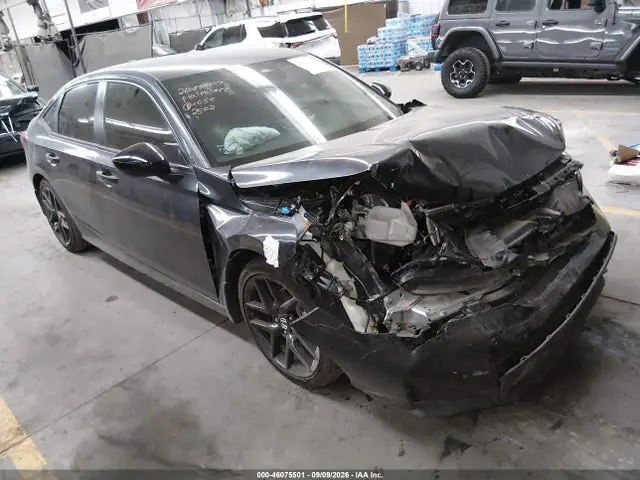 2HGFE2F56TH592502 — 2026 Honda Civic Sport, Передняя часть (Front End), фото до ремонта