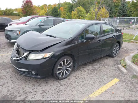 2015 Honda Civic Touring VIN 2HGFB2F7XFH007712 фото 2