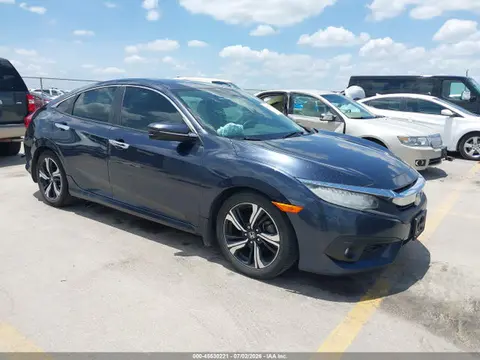 19XFC1F97GE045533 — 2016 Honda Civic Touring, Передняя часть (Front End), фото до ремонта
