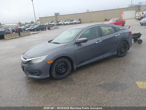 2017 Honda Civic Touring VIN 2HGFC1F98HH107397 фото 2