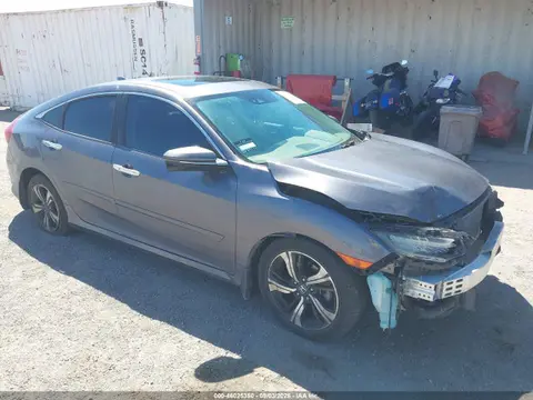 19XFC1F95HE203997 — 2017 Honda Civic Touring, Передняя часть (Front End), фото до ремонта
