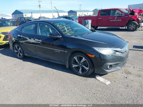 2HGFC1F90JH104581 — 2018 Honda Civic Touring, Задняя часть слева (Left Rear), фото до ремонта