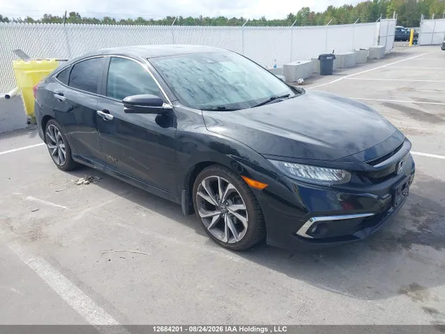 2019 Honda Civic Touring VIN 2HGFC1F95KH104593 фото 1