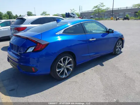 2020 Honda Civic Touring VIN 2HGFC3B98LH450415 фото 4