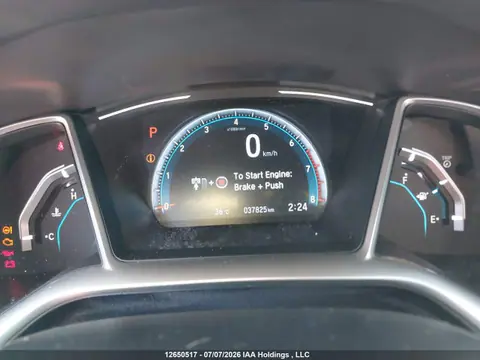 2020 Honda Civic Touring VIN 2HGFC3B98LH450415 фото 7