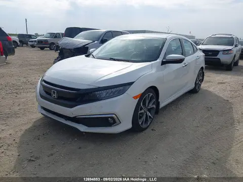2020 Honda Civic Touring VIN 2HGFC1F97LH100546 фото 2