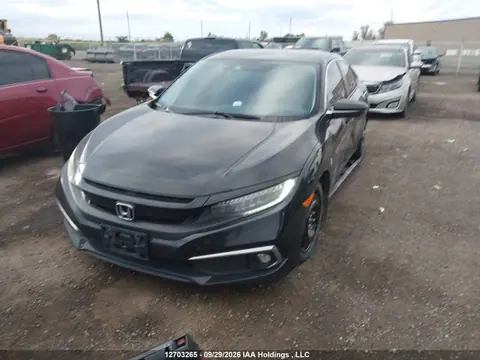 2020 Honda Civic Touring VIN 2HGFC1F91LH101160 фото 2