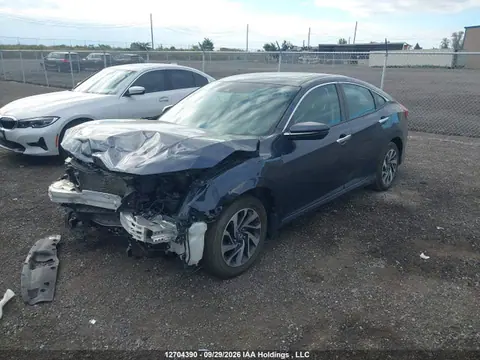 2020 Honda Civic Touring VIN 2HGFC1F90LH103448 фото 2