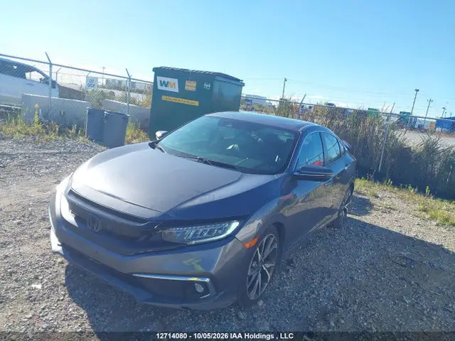 2HGFC1F9XLH103098 — 2020 Honda Civic Touring, фото 2 с аукциона IAAI 14.10.2026, Задняя часть