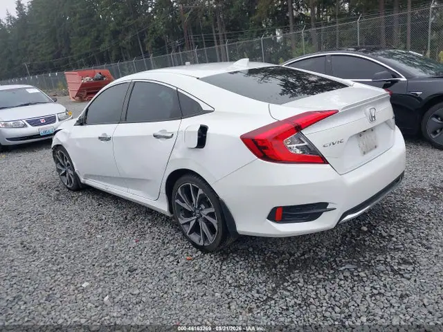 19XFC1F99LE206491 — 2020 Honda Civic Touring, фото 3 с аукциона IAAI 14.10.2026, Передняя часть
