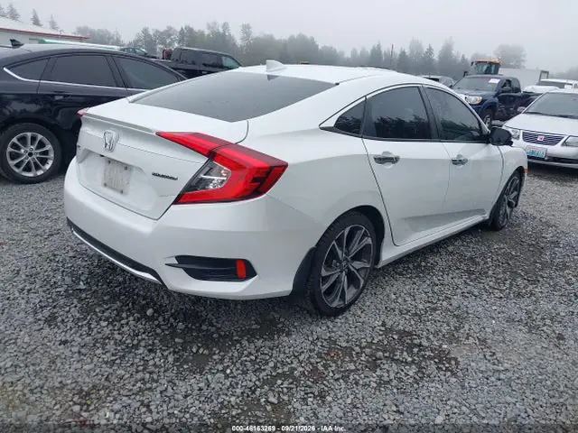19XFC1F99LE206491 — 2020 Honda Civic Touring, фото 4 с аукциона IAAI 14.10.2026, Передняя часть
