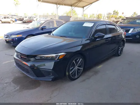 2022 Honda Civic Touring VIN 2HGFE1F97NH300761 фото 2
