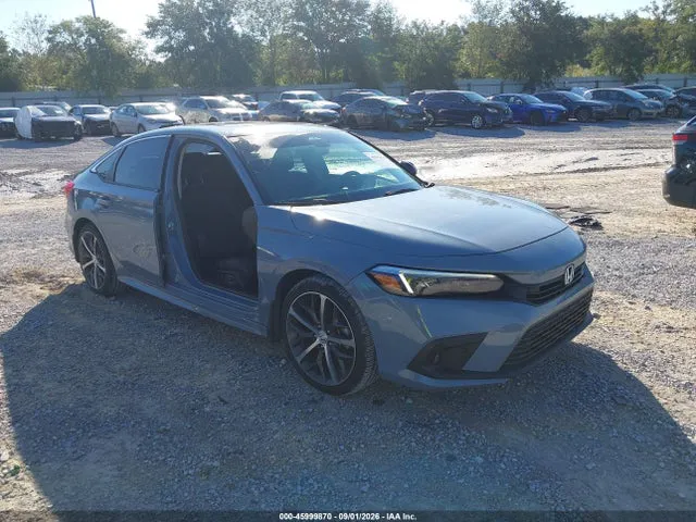 2022 Honda Civic Touring VIN 2HGFE1F93NH315645 фото 1