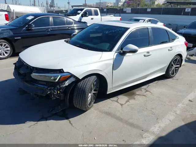 2HGFE1F91PH310303 — 2023 Honda Civic Touring, фото 2 с аукциона IAAI 14.10.2026, Передняя часть