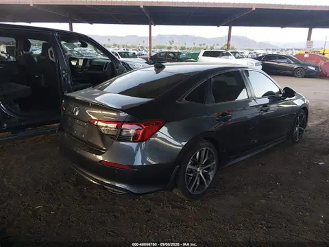 2024 Honda Civic Touring VIN 2HGFE1F94RH305311 фото 4
