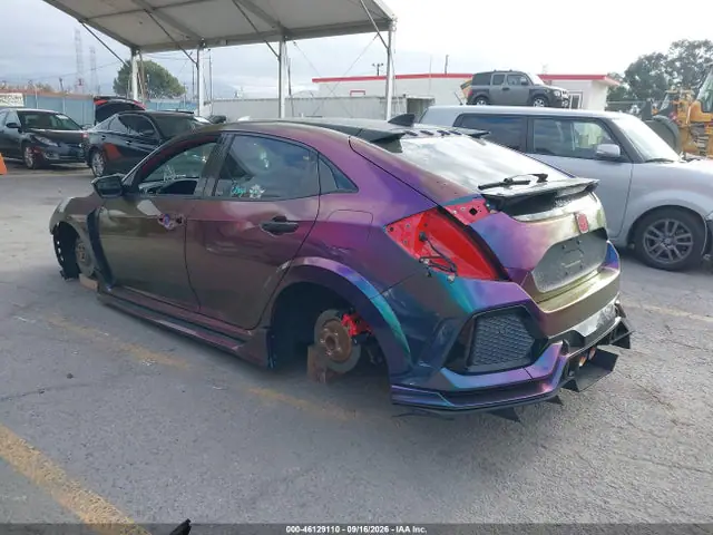 SHHFK8G70KU202801 — 2019 Honda Civic Type R Touring, фото 3 с аукциона IAAI 14.10.2026, Угон