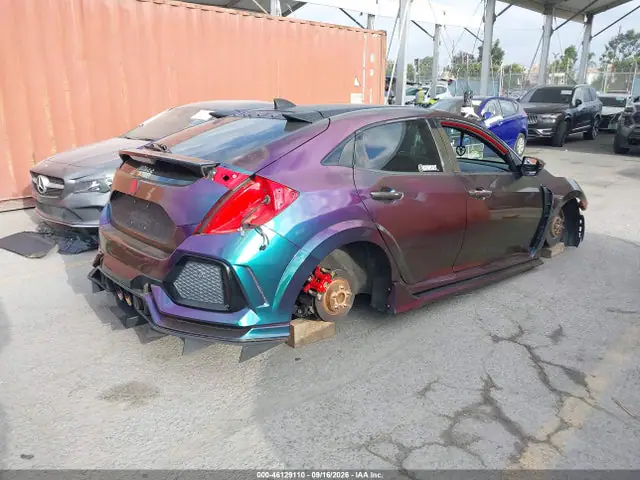 SHHFK8G70KU202801 — 2019 Honda Civic Type R Touring, фото 4 с аукциона IAAI 14.10.2026, Угон