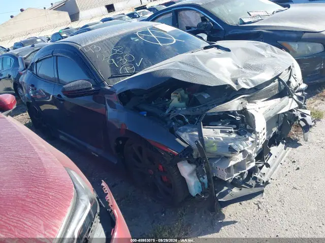 SHHFK8G70MU201392 — 2021 Honda Civic Type R Touring, Передняя часть (Front End), фото до ремонта