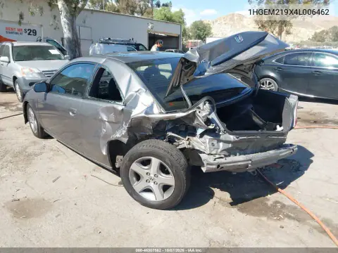 2004 Honda Civic Ex VIN 1HGEM219X4L006462 фото 3