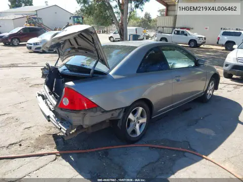 2004 Honda Civic Ex VIN 1HGEM219X4L006462 фото 4