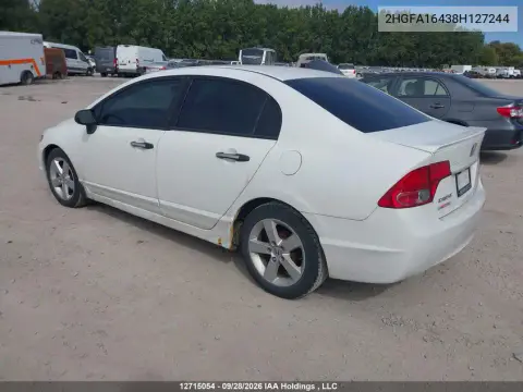 2008 Honda Civic VIN 2HGFA16438H127244 фото 4