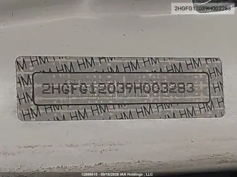 2009 Honda Civic Ex-L VIN 2HGFG12039H003283 фото 21