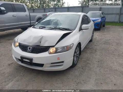 2009 Honda Civic Ex-L VIN 2HGFG12039H003283 фото 3