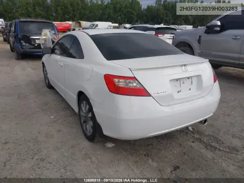 2009 Honda Civic Ex-L VIN 2HGFG12039H003283 фото 4