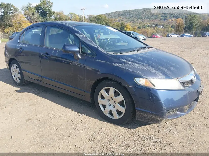 2HGFA16559H546660 — 2009 Honda Civic, фото 2 с аукциона IAAI 15.10.2026, Естественный износ