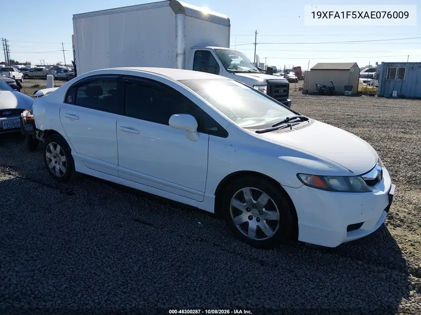 2010 Honda Civic Lx VIN 19XFA1F5XAE076009 фото 2