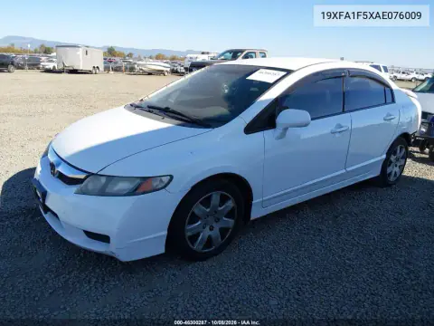 2010 Honda Civic Lx VIN 19XFA1F5XAE076009 фото 3