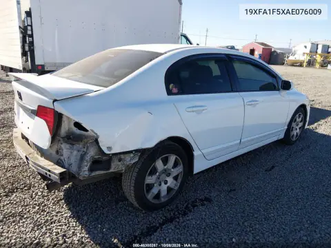 2010 Honda Civic Lx VIN 19XFA1F5XAE076009 фото 5