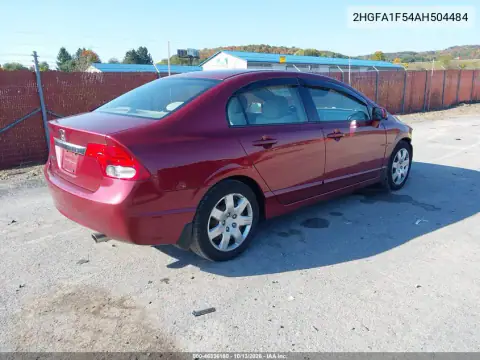2HGFA1F54AH504484 — 2010 Honda Civic, фото 5 с аукциона IAAI, Передняя часть