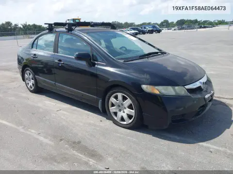 2010 Honda Civic Lx VIN 19XFA1F58AE064473 фото 2