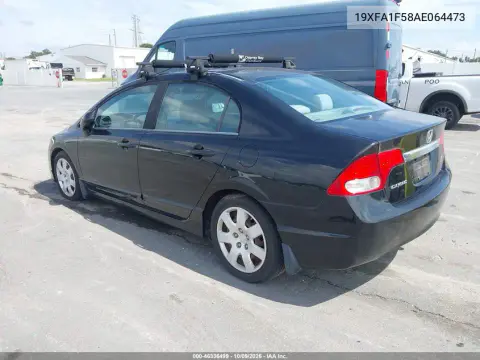 2010 Honda Civic Lx VIN 19XFA1F58AE064473 фото 4