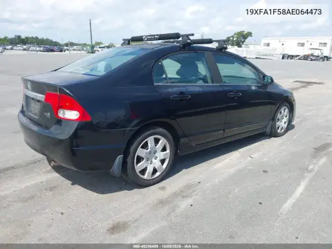 2010 Honda Civic Lx VIN 19XFA1F58AE064473 фото 5