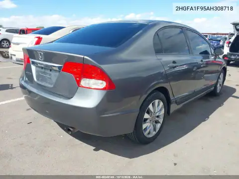 2HGFA1F95AH308718 — 2010 Honda Civic, фото 5 с аукциона IAAI, Боковая часть