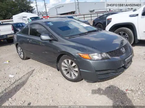 2HGFG1B81AH509401 — 2010 Honda Civic, Левая сторона, фото до ремонта