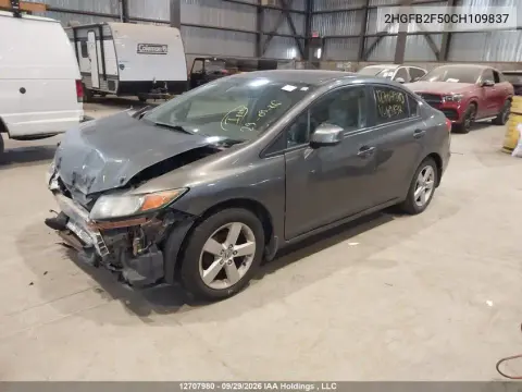 2012 Honda Civic VIN 2HGFB2F50CH109837 фото 3