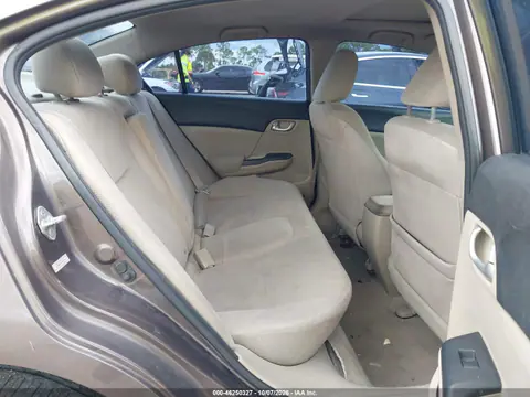 2012 Honda Civic Ex VIN 2HGFB2F82CH534986 фото 9