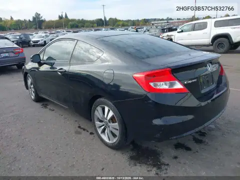 2HGFG3B57CH532766 — 2012 Honda Civic, фото 4 с аукциона IAAI, Передняя часть